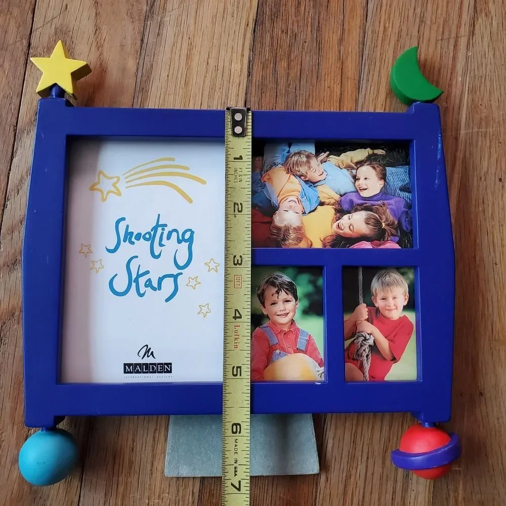 Shooting Stars space themed multi photo picture frame‎
